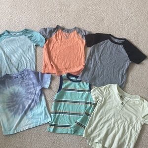 5 3T boys t shirts and 1 3T tank top